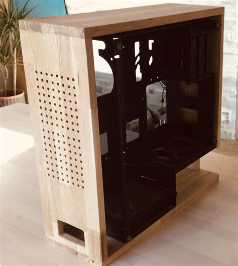 win  mod workstation wood computer case diy pc case custom