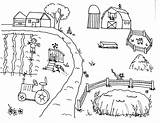 Coloring Pages Farmer sketch template