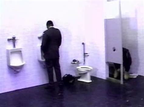 glory hole monster black cock in a public toilet