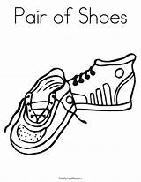 Shoes Coloring Pair Tennis Built California Usa sketch template
