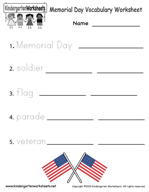 memorial day printable activities lets celebrate