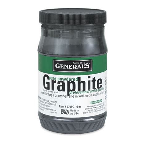 generals powdered graphite blick art materials