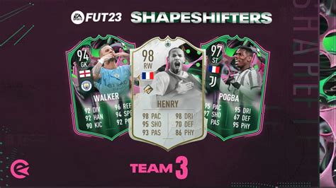 Shapeshifters Team 3 New Players And Icons In Fifa 23 Earlygame