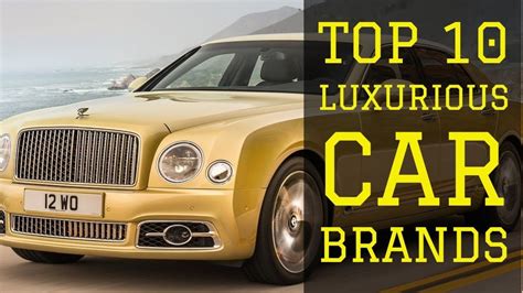 top   luxury car brands  expensive car brands