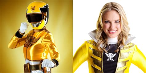 the history of the yellow power ranger