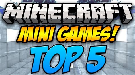 top  minecraft mini games youtube
