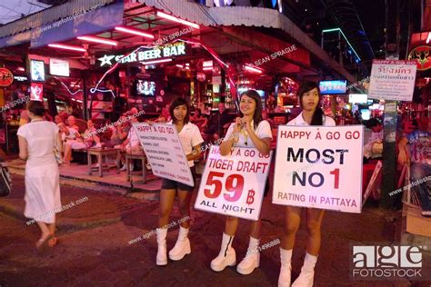 Thailand Pattaya Beach Resort Famous For Night Life And Sex Tourism