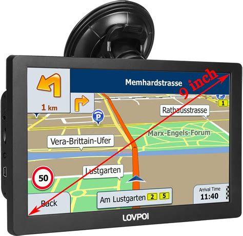 lovpoi wide screen car gps navigation system