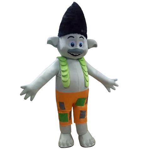 New Mascot Costume Trolls Mascot Costume Parade Quality Clowns