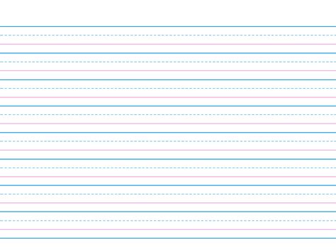 grade red  blue lined handwriting paper printable img abigail