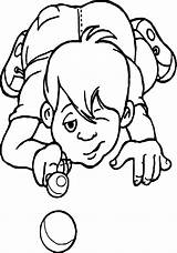 Marbles Boy Kicking sketch template