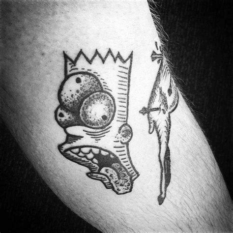50 Bart Simpson Tattoo Designs Für Männer Die Simpsons