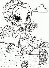 Frank Lisa Coloring Pages Girls Glamour sketch template
