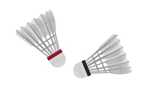 set  badminton shuttlecocks clipart shuttlecock watercolor style