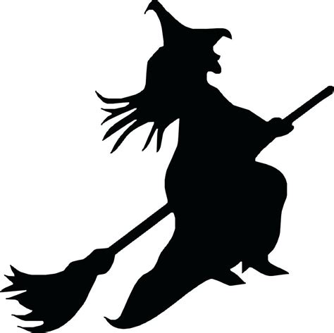 witch silhouette printable printable world holiday