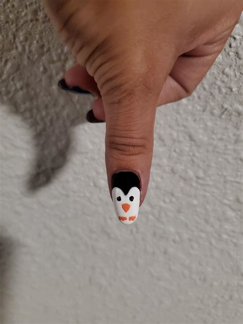 girl obsessed    penguin  attempt  nail art