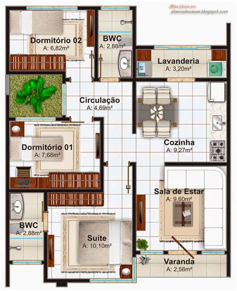 planos de casa de una planta planos de casas gratis  departamentos