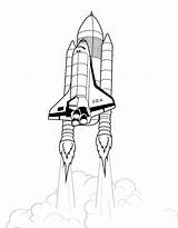 Rakete Shuttle Malvorlage Ausmalbild Raketen Weltall Weltraum Takeoff Iss P2 Sheet Landing Zeichnen Endeavour Coole Spacex Clker Pngfind Grundschule X13 sketch template