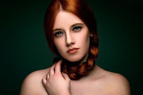 Face Redhead Women Model Portrait Wallpapers Hd
