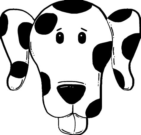 dog face colouring pages clip art library
