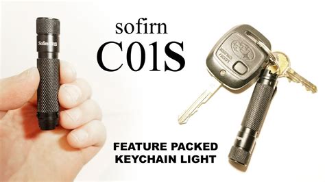 sofirn cs keychain light review high cri tritium youtube