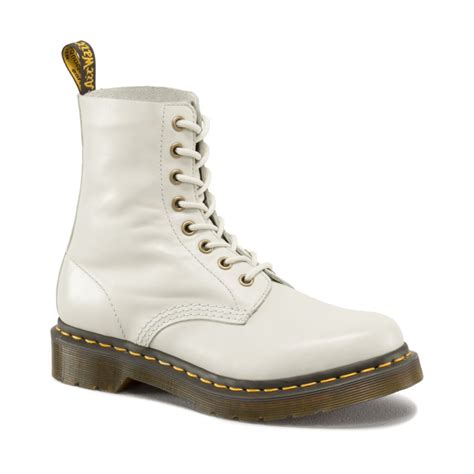 dr martens pascal  eye boots  white  white lyst