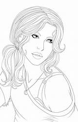 Coloring Pages Para Desenhos Pintar Deviantart Inked Sheets Drawings Colorir Adult Women Colouring Bree Com22 Book Adultos Femininos Books Recolor sketch template