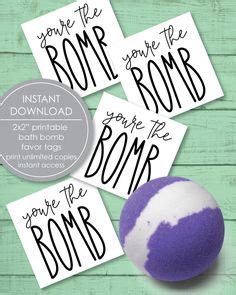 printable youre  bomb favor  gift tags   youre