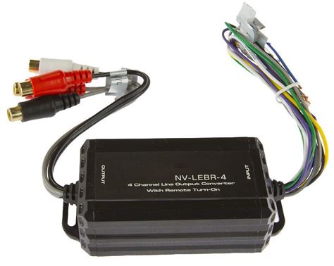 channel  output converter  remote turn    converter audio accessories