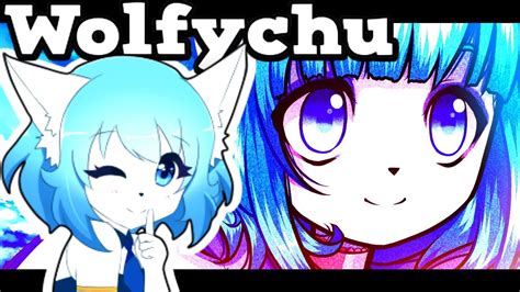 Anime Wolfychu Drawing Youtubers Youtube