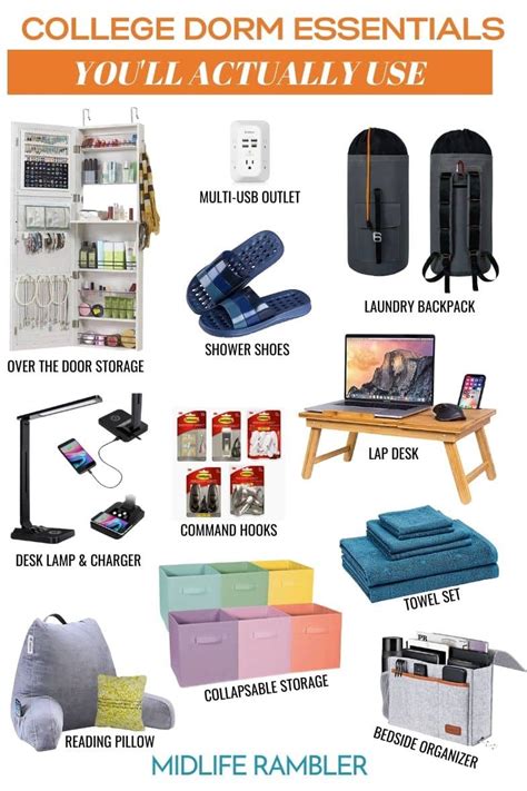13 College Dorm Essentials Youll Actually Use [2022] – Midlife Rambler