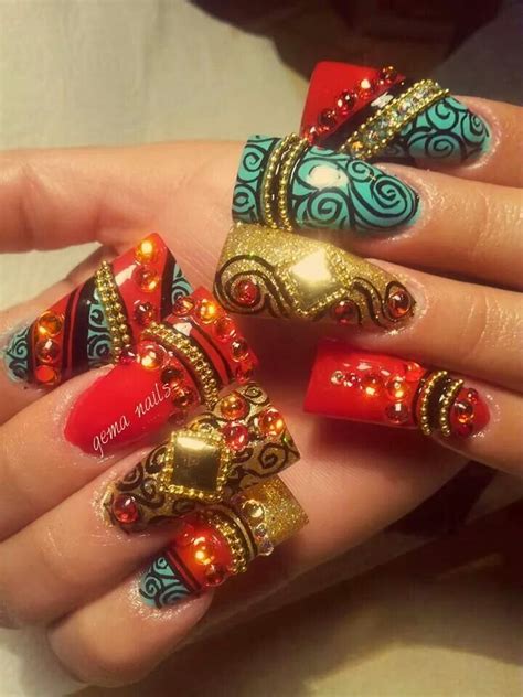 gema nails nail decorations duck nails fashion nails