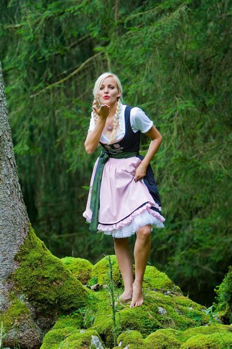 Dirndl German Traditional Dress Oktoberfest Woman Oktoberfest Outfit