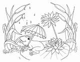 Coloring Weather Pages Kids Color Printable Adult Cute Children Justcolor sketch template