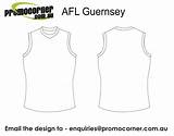 Afl Pages Coloring Footy Own Jerseys Custom Jumpers Uniforms Shirts Sports sketch template