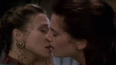 how star trek made history 22 years ago with a same sex