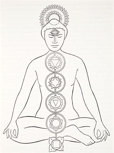 Meditation Pose Drawing At Free For