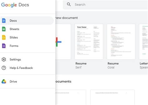 google docs templates  organize  life  tech easier