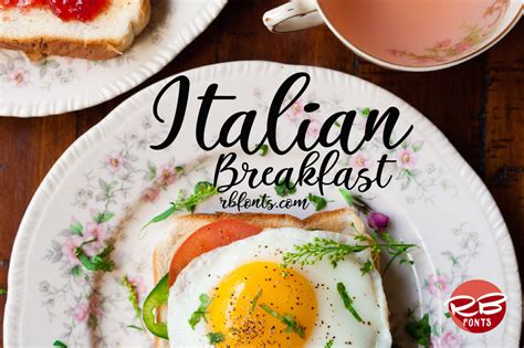 italian breakfast shrift