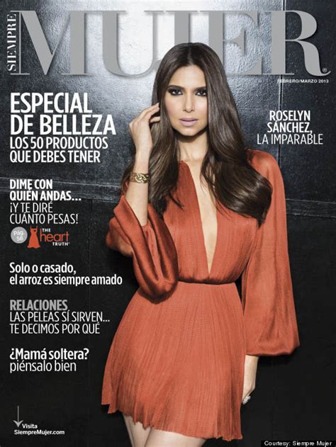 Roselyn Sanchez Sexy And Fearless In New Issue Of ‘siempre Mujer