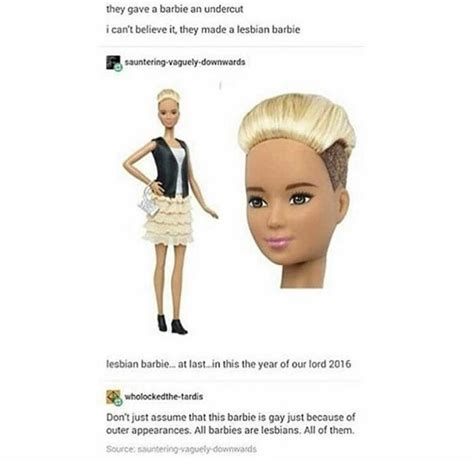 all barbies are lesbians all of them tumblrinaction