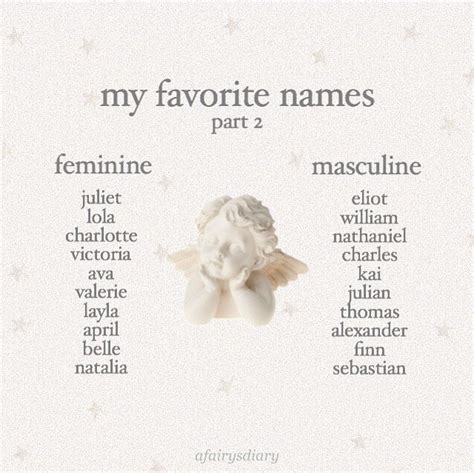 atafairysdiary instagram    pretty names baby names names