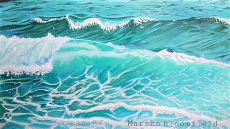 waves  colour pencil color pencil drawing wave drawing casual art