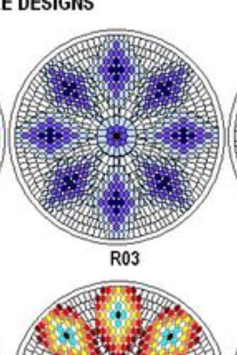 southern beading medallion template tapestry crochet patterns