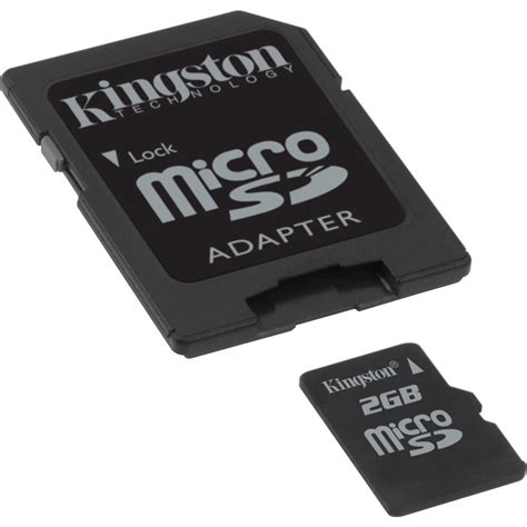 kingston gb microsd memory card  microsd adapter sdcgb