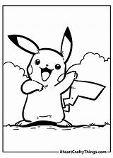 Pikachu Kids Iheartcraftythings Printable Pickachu sketch template