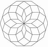 Mandala Coloring Pages Geometrische Malvorlagen Geometric sketch template
