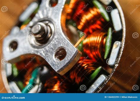 small brushless electric motor  drone stock image image  stator aircraft
