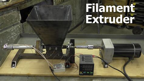 filament extruder  finally making  filament youtube