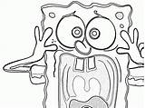 Coloring Spongebob Pages Scream Characters Gary Sponge Drawing Sea Printable Color Manna Gangster Bob Print Sad Texas Zoey Getcolorings Games sketch template